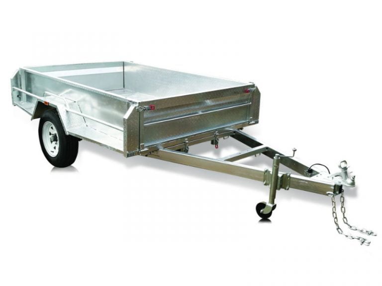 8 x 5 ft Premium Heavy Duty 400mm High Box Trailer 1400kg ATM Super